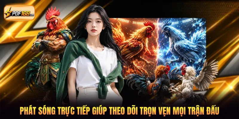 Phát sóng trực tiếp giúp theo dõi trọn vẹn mọi trận đấu